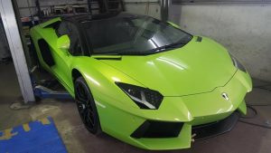 Lamborghini lackiert